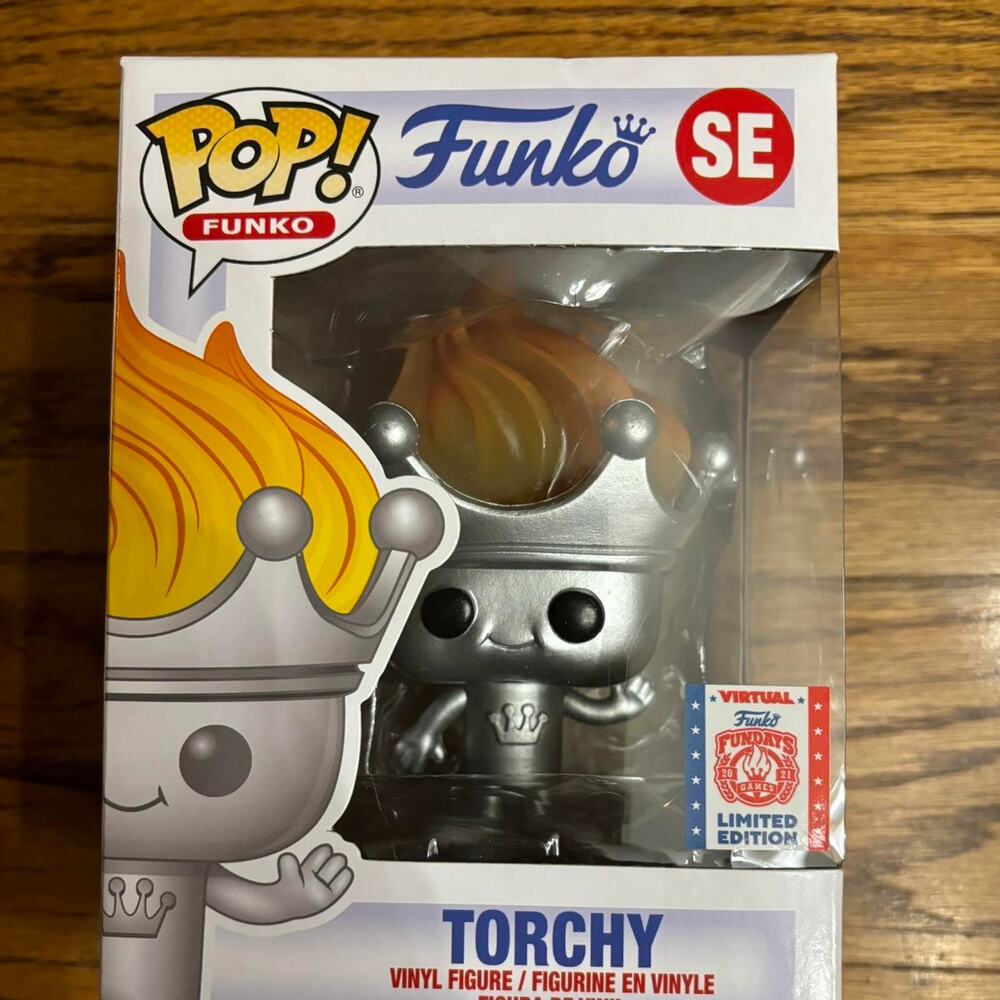 Torchy Funko Pop! SE Virtual Funko FunDays 2021 Games Limited Edition VAULTED